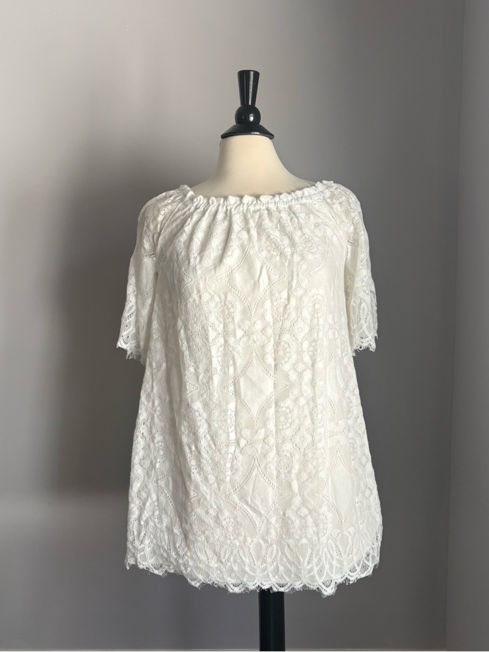 BB Dakota White Lace Dress